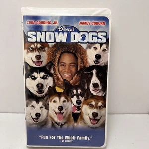 Walt Disney's Snow Dogs (VHS) Cuba Gooding Jr. James Coburn - Picture 1 of 3
