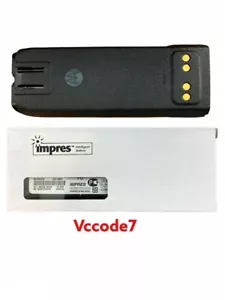 MOTOROLA OEM Hi-cap Li-ion Impres 4500mah BATTERY NNTN6034A XTS3000 XTS5000 NOS - Picture 1 of 2