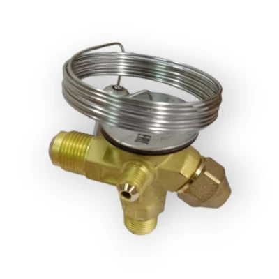 DANFOSS EXPANSION THERMOSTATIC VALVE TES2 GAS R404A R507 068Z3403 REFRIGERATION - Image 1 of 2