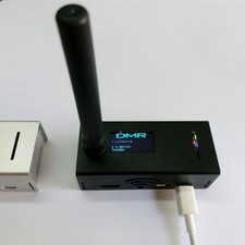 Assembled MMDVM Hotspot Support P25 DMR YSF + Raspberry pi +OLED +Antenna + Case