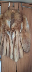 Echt Pelz Jacke Rotfuchs - Bild 1 von 2