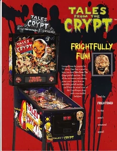 Tales From the Crypt Flipper Mint Flyer / Broschüre / Anzeige - Bild 1 von 2