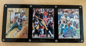 DAN MARINO 3 CARD PLAQUE MIAMI DOLPHINS PITT PANTHERS - Picture 1 of 1