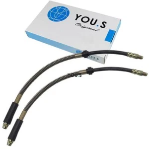 2 X You.S Original Brake Hose Front Axle both Sides for Peugeot 306 Break - Picture 1 of 3