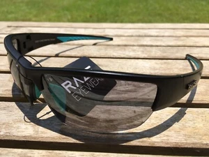 RAZE Eyewear Sonnenbrille Checkmate flach schwarz blaue rauchfarbene Gläser - Bild 1 von 12