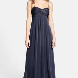 Adrianna Papell Blume Midnight Größe 6 #459 - Bild 1 von 3