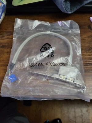 ¡Nuevo! ASUS, MSI, EVGA, Asrok Universal 2 Puertos USB 2.0 Placa Panel Trasero Soporte  Foto 1 de 2