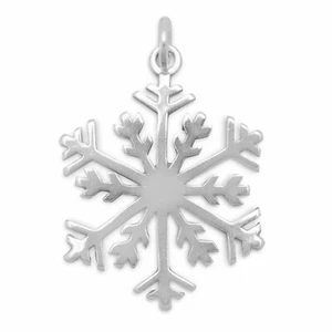 Sterling Silver Snowflake Pendant - Picture 1 of 1