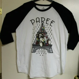 Entree LS Mens Black and White 3/4 Sleeve T-Shirt Paree Size 2XL - Picture 1 of 4