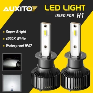 H1 6000K Super Bright White 12000LM CSP LED Headlight Bulb Kit High Low Beam Hot - Picture 1 of 12