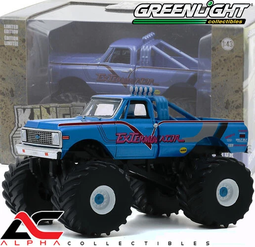 GREENLIGHT 88033 1:43 1972 CHEVROLET K10 (EXTERMINATOR) MONSTER TRUCK - Imagem 1 de 1