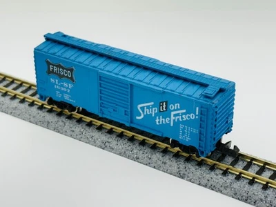 ATLAS #3417 N Scale 40' PS1 Boxcar Rolling Stock - Frisco - Image 1 of 3