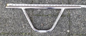 CW RACING VINTAGE OLD SCHOOL BMX HANDLEBAR CUT - Picture 1 of 11