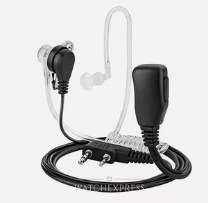 AURICOLARI Microfono ACCESSORI RADIO adatti per Kenwood BAOFENG Uv-5r Bf-8 - Foto 1 di 3