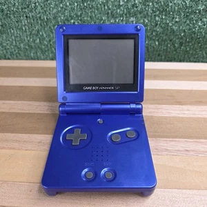 Consola portátil Nintendo Gameboy Advanced SP AGS-001 azul cobalto *BATERÍA NUEVA* - Imagen 1 de 13