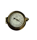 Wempe Bullauge Wandbarometer Messingbarometer Made in Germany Messing