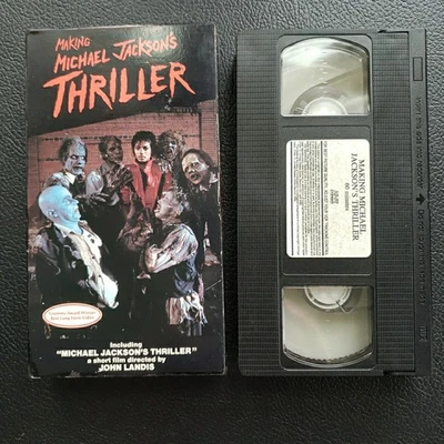 Making Michael Jackson's Thriller (VHS, 1983)  Billie Jean Perf - Vintage - Image 1 of 4