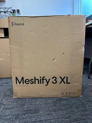 Fractal Design - Meshify 3 XL RGB E-ATX Black Chassis with Light Tinted TG Side - Image 1 of 4