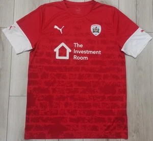 CAMISETA DE FUTBOL LOCAL DEL FC BARNSLEY 2019 2020 CAMISETA DE FUTBOL PUMA TALLA GRANDE PARA HOMBRE - Imagen 1 de 8
