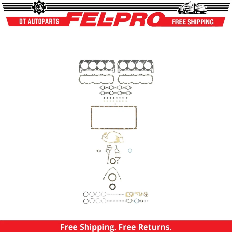 Juego de juntas de motor para Ford F-Super Duty 1988-1994 Fel-Pro 1989 1990 1991 1992 Foto 1 de 1