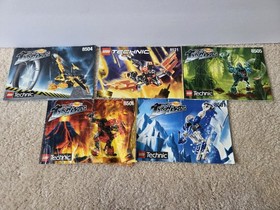 LEGO Technic Throwbots Instruction Manuals 