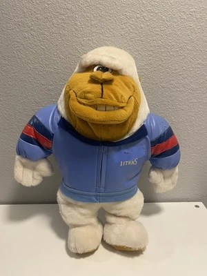Плюшевая командная куртка NFL Tennessee Titans 00s Gorilla 12 дюймов подарок для фаната коллекционная игрушка - Изображение 1 из 4