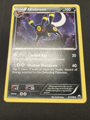Umbreon 61/108 – Pokémon TCG Black & White: Dark Explorers (2012) – Uncommon PL - Image 1 of 2