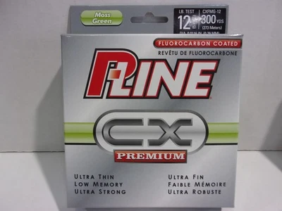P-Line CX PREMIUM fluorocarbon fishing line clear Choose your line size!  NIP - Image 1 of 2