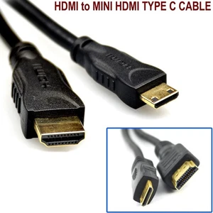 HDMI auf Mini HDMI auf Standard Stecker Kabel Leitung Full HD 1080P 4K 2,3,5 Meter - Bild 1 von 13