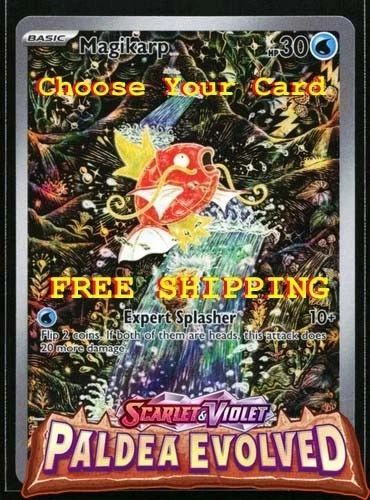 Pokemon TCG: Paldea Evolved /193 Complete Your Set BASE HOLO REVERSE You Choose - Image 1 of 1