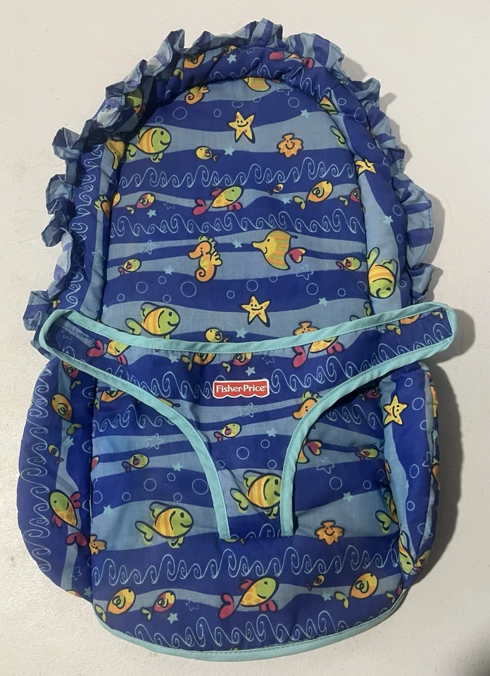 Fisher Price Tally Tots Ocean Wonders 替换座椅套 娃娃 高脚椅 — 第 1/4 张图片