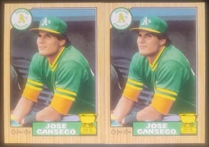 1987 O-PEE-CHEE #247 OAKLAND A'S JOSE CANSECO ROOKIE CUP [2] NM/MT 06072 - Picture 1 of 5