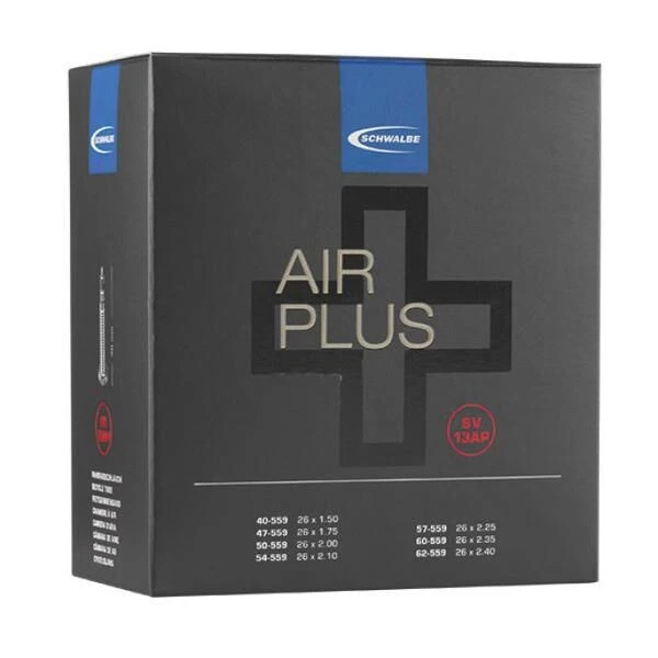 Schwalbe Air Plus Tube SV21+ Presta; 27.5'' x 2.10 - 2.8 (54 to 70 - 584) 400g - image 1 of 1