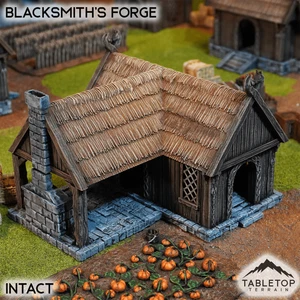 Blacksmith's Forge - Kingdom of Saxonia - Fantasy LOTR Middle Earth Compatible - Picture 1 of 10
