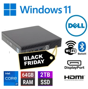 Dell OptiPlex 3050 Micro - Muy Rápido i7 6to hasta 64GB 2TB SSD Windows 11 WiFi 01 - Imagen 1 de 7