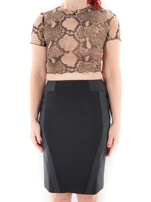 ALTUZARRA Black Pencil Skirt Size 34 4 - Image 1 of 4