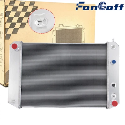ALUMINUM 3 ROW RADIATOR Fits Chevy C60 C70 Kodiak GMC C6000 Topkick 6.0/6.6L US - Image 1 of 4