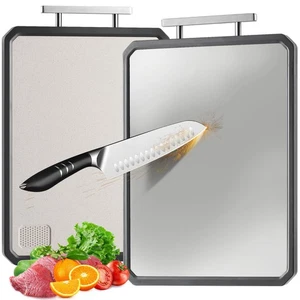 Titanium Cutting Board Double Sided for Kitchen,Large Chopping Board(16.42×11... - Picture 1 of 5