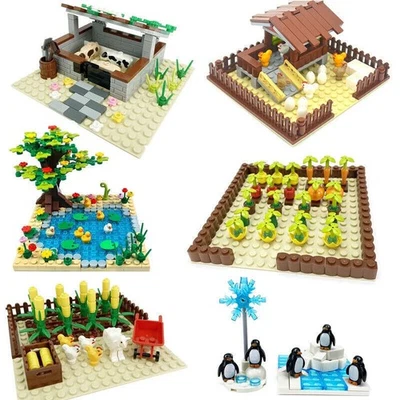 for Lego Farm Animals Minifigure Wildlife Vegetables Crops MOC Garden New - Image 1 of 4