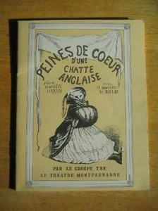 Peines De Coeur d'Une Chatte Anglaise, SCARCE Ed. 1978 - Picture 1 of 1