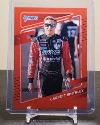2022 Donruss Racing - GARRETT SMITHLEY - Red /299 - SP #101 - Image 1 of 2