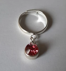 Adjustable Ring With Dangle UK SELLER! - Picture 1 of 2