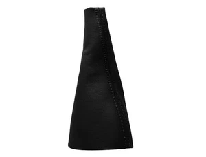 TOYOTA YARIS (2003-2005) Soufflet Levier De Vitesse 100% Cuir - Couture Noir - Imagen 1 de 1