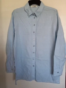 Simply Noelle M/L Long Sleeve Linen Blend Shirt - Picture 1 of 4