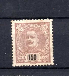 Portugal 1895 old 150 Reis Carlos I stamps (Michel 134) MLH, partly original gum - Picture 1 of 2
