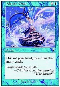 *MRM* FR/VF 2x Vents de Tolaria / Tolarian Winds MTG 7ED - Picture 1 of 1