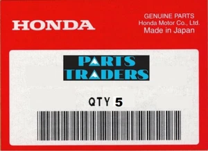 NOS Genuine Honda Fuel Hose Clamp 13.5mm Set Of 5 TRX450R TRX450ER 91406-HW1-672 - Picture 1 of 1