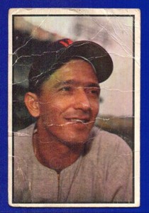SANDY SANDALIO CONSUEGRA senators 1953 BOWMAN COLOR #89