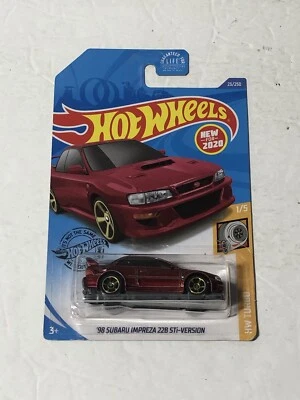 Hot Wheels 2020 м/л No23/250 '98 Subaru Impreza 22B STi — версия 1/5 Turbo красная - Изображение 1 из 4