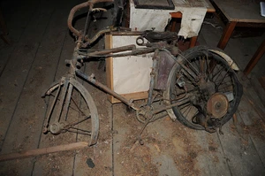 Opel Herren Motorfahrrad - Antik / Rarität! - ca. 1922 / 20er Jahre - Bild 1 von 4